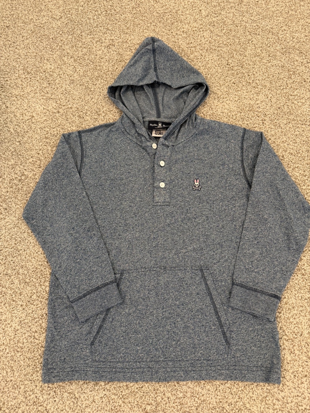 Psycho Bunny Long Sleeve
Hoodie T-shirt (Boys Large)